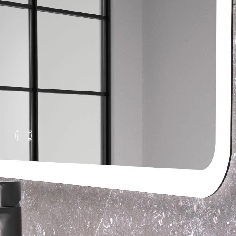 Espejo de baño MYKONOS. Luz fría LED integrada en el espejo