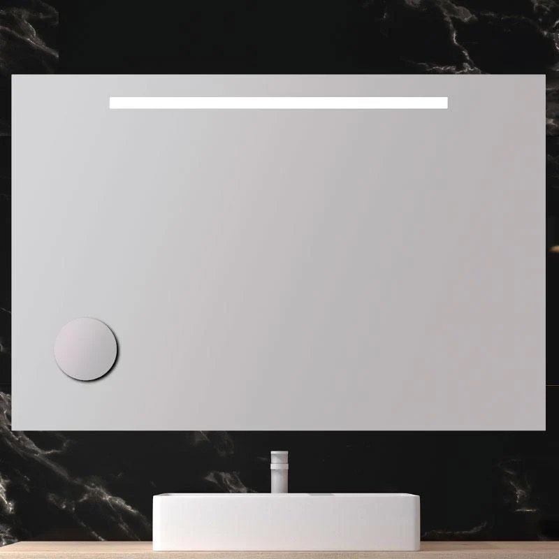 Espejo de baño MENORCA. Luz fría LED integrada en el espejo