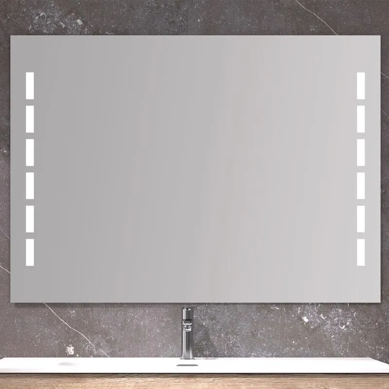 Espejo de baño CRETA. Luz fría LED integrada en el espejo