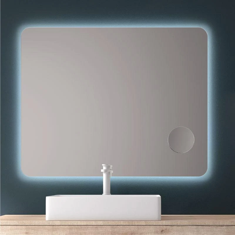 Espejo de baño COOK. Luz fría LED integrada en el espejo