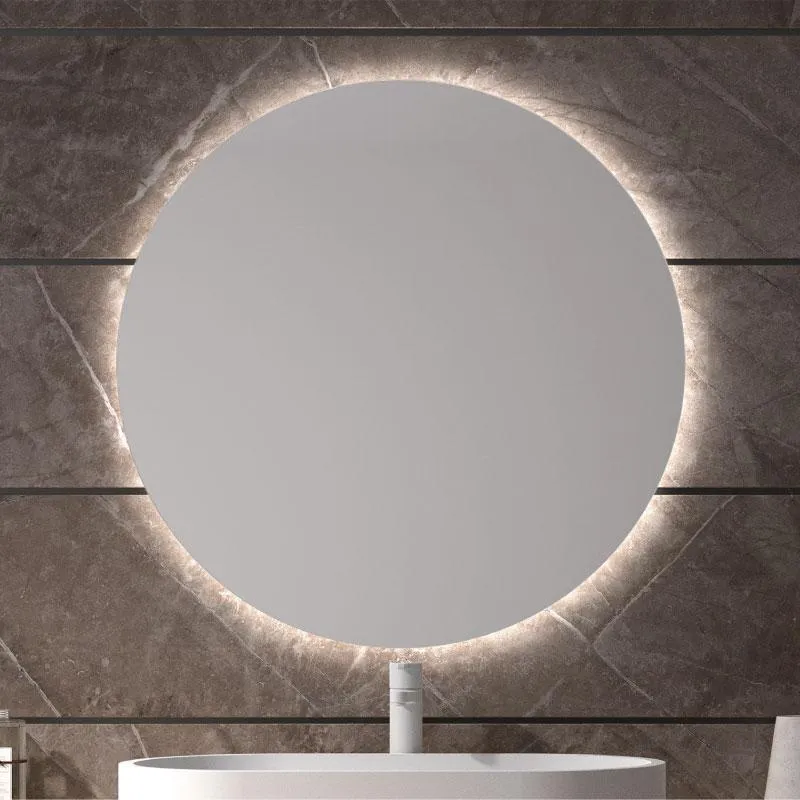 Espejo de baño TENERIFE. Luz fría LED integrada en el espejo