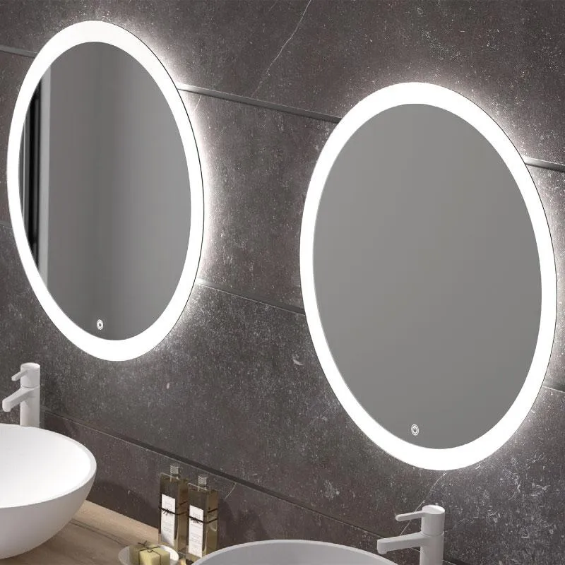 Espejo de baño CAPRI. Luz fría LED integrada en el espejo