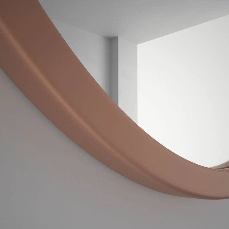 Espejo de baño CORCEGA. Luz fría LED integrada en el espejo