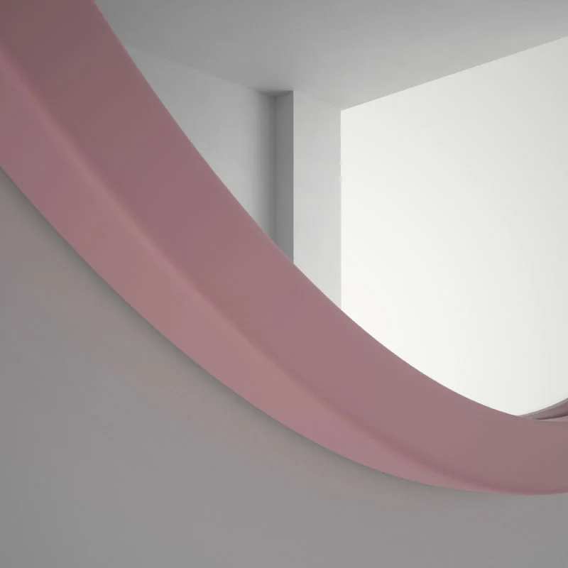 Espejo de baño CORCEGA. Luz fría LED integrada en el espejo