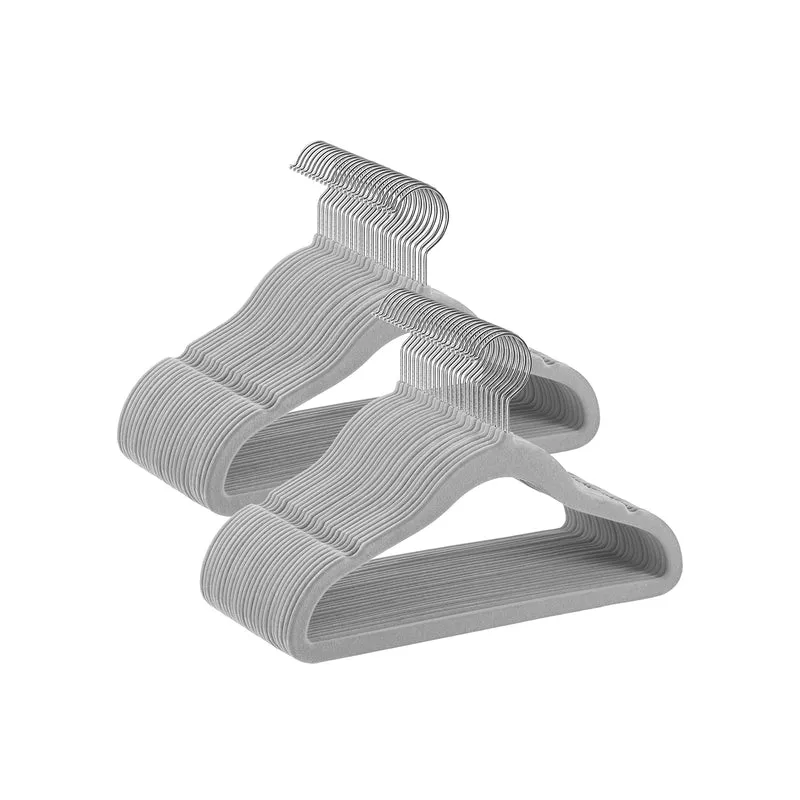Juego de Perchas Infantiles de Terciopelo