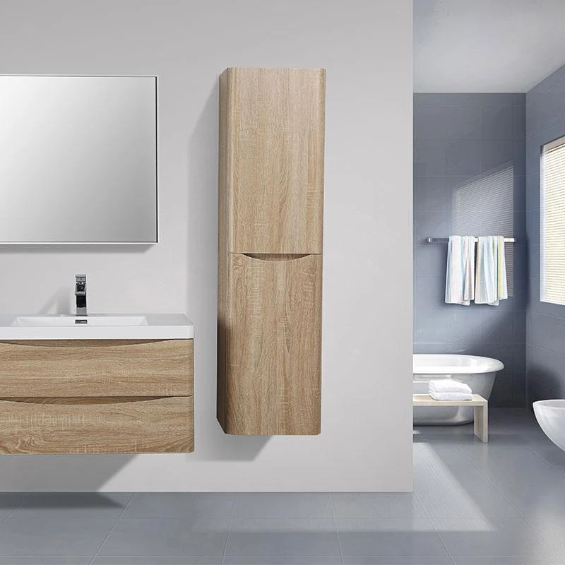 Mueble Auxiliar Suspendido 150 cm PIACENZA - Roble Claro