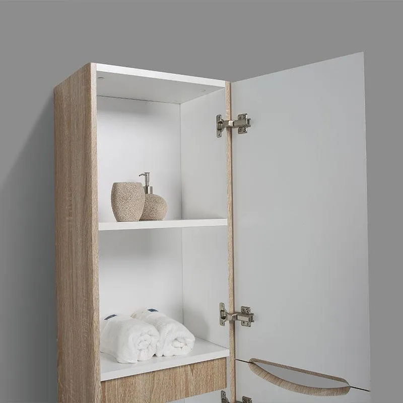 Mueble Auxiliar Suspendido 150 cm PIACENZA - Roble Claro