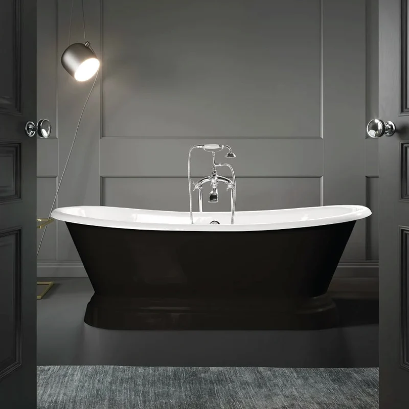 Bañera de Hierro SOUTHPORT negra