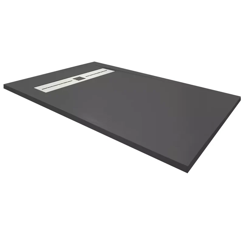 Receveur de douche en résine extra plat à poser 80x140cm - ARHUS