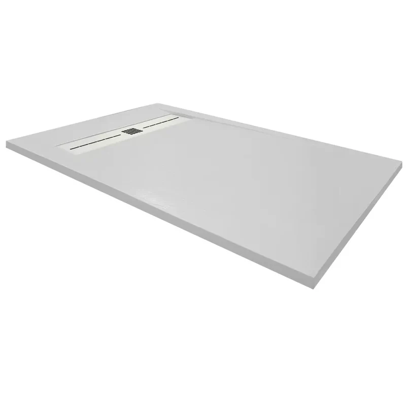 Receveur de douche en résine extra plat à poser 80x140cm - ARHUS