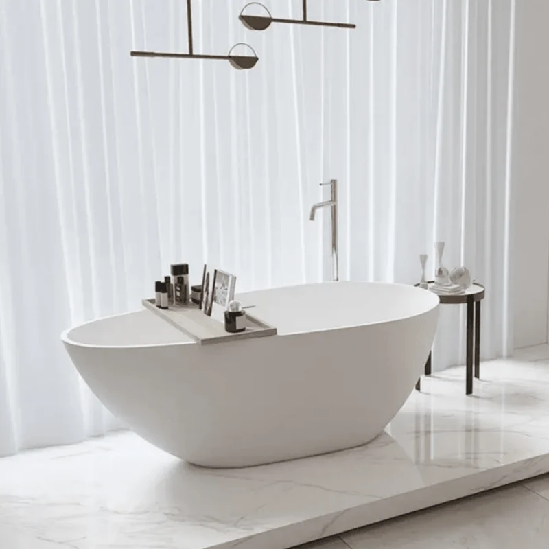 Bañera moderna Solid Surface HELSINKI exenta