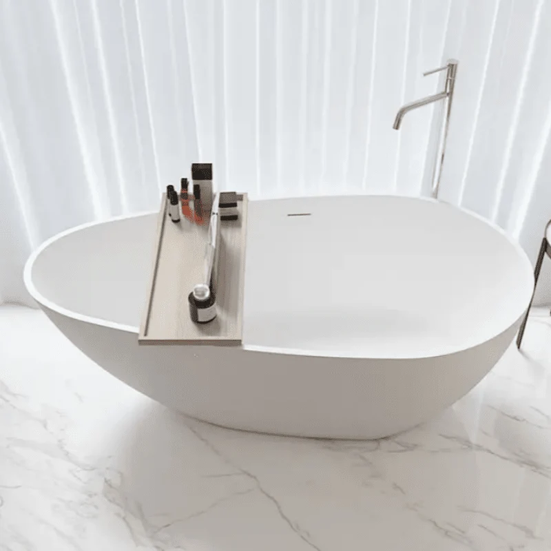 Bañera moderna Solid Surface HELSINKI exenta