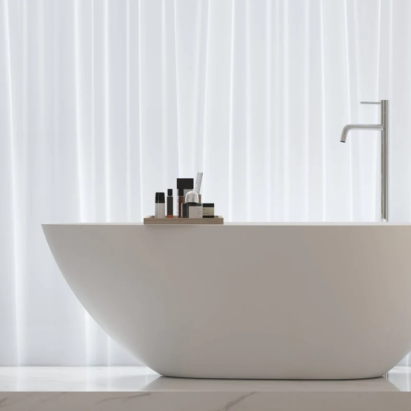 Bañera moderna Solid Surface HELSINKI exenta