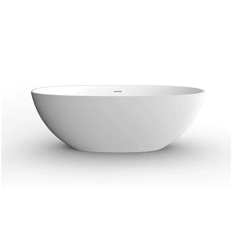 Bañera moderna Solid Surface MALMO exenta