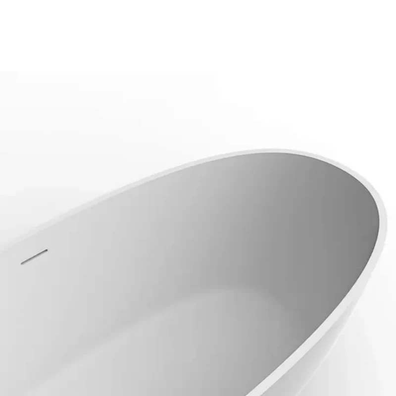 Bañera moderna Solid Surface MALMO exenta