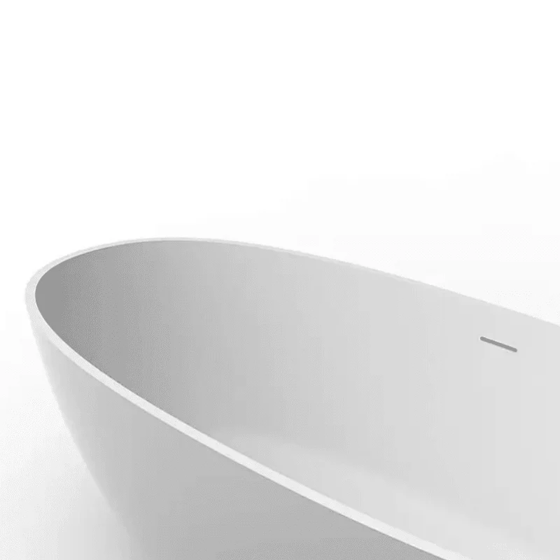 Bañera moderna Solid Surface MALMO exenta