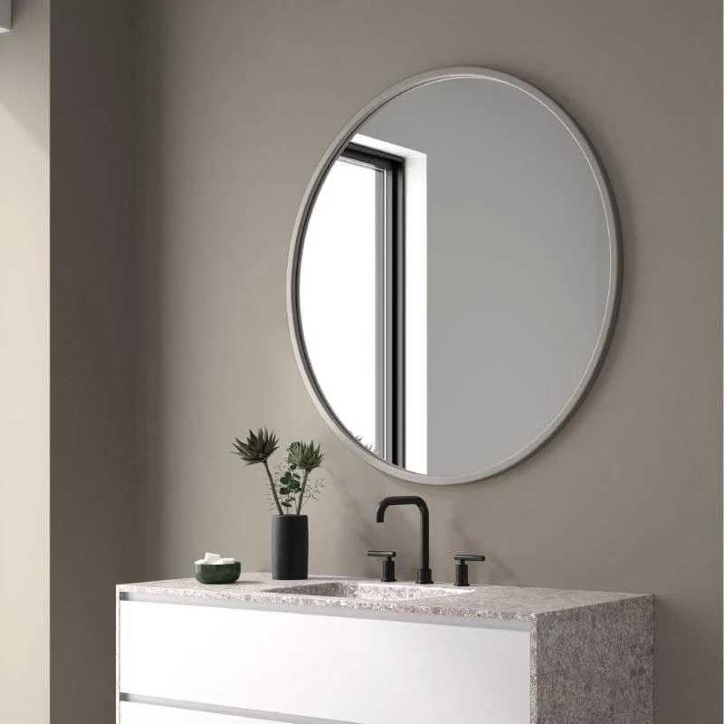 Espejo de baño LEYTE negro
