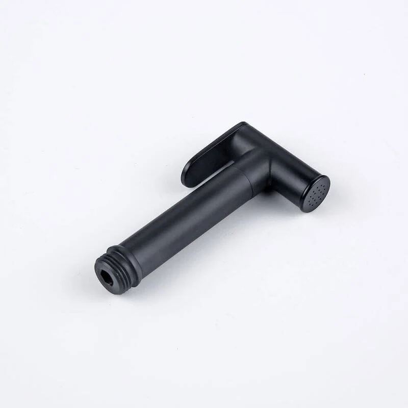 Grifo de bidet empotrado ORANI redondo negro mate