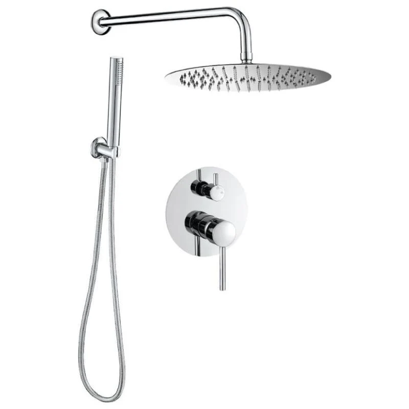Conjunto de ducha empotrada monomando SLIGO cromado