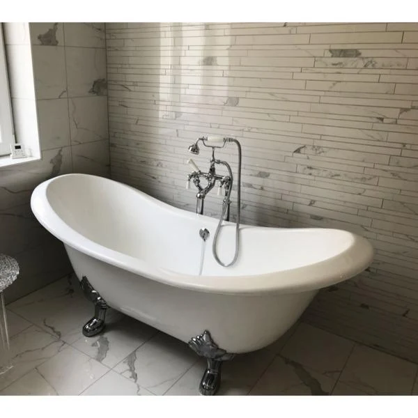 Bañera de Hierro KINGSTON blanca