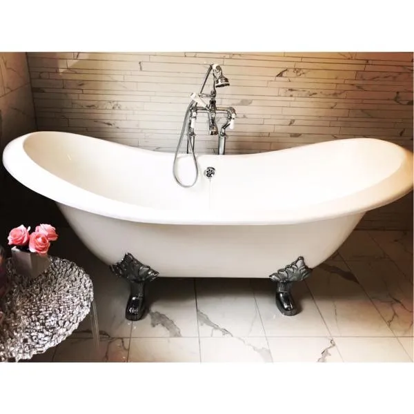 Bañera de Hierro KINGSTON blanca