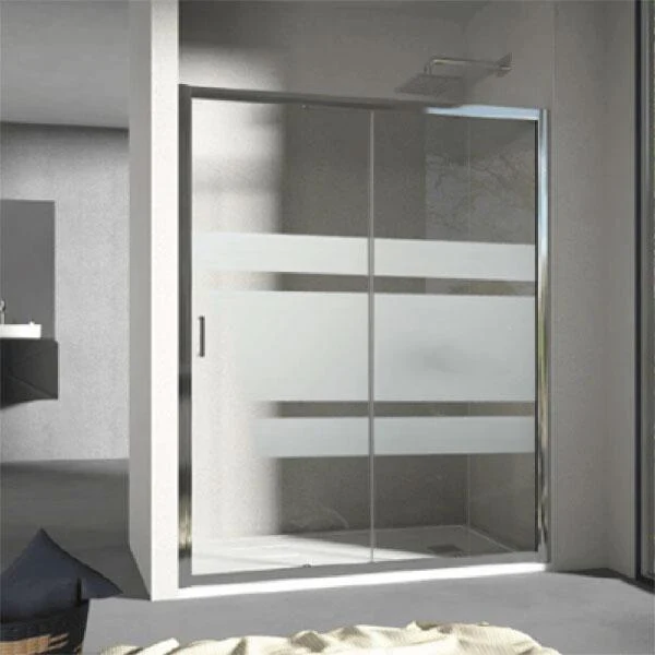 Mampara de ducha frontal + Puerta Corredera GRANT