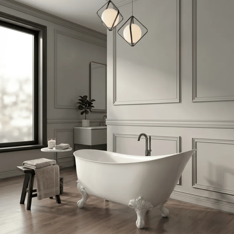 Bañera con patas BALMAIN