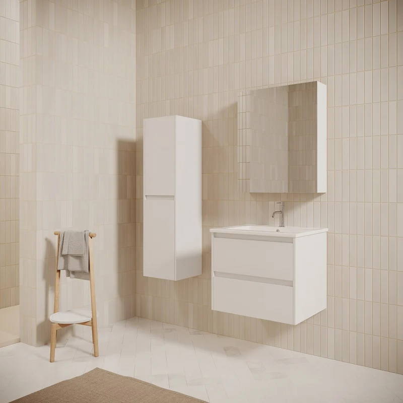 Mueble lavabo + lavabo 60 cm FORTINA blanco