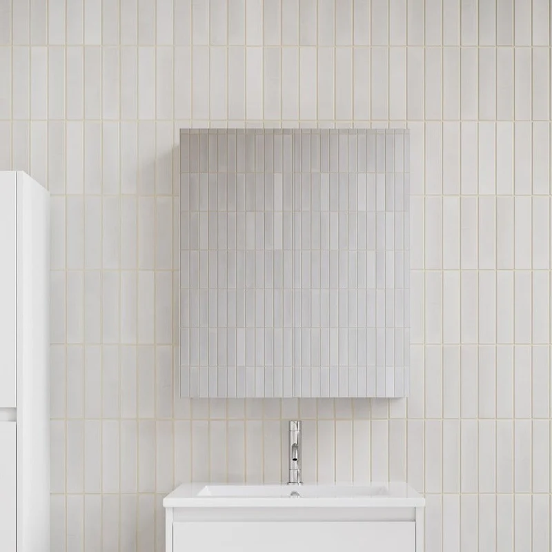 Armario espejo FORTINA ancho 60 cm blanco