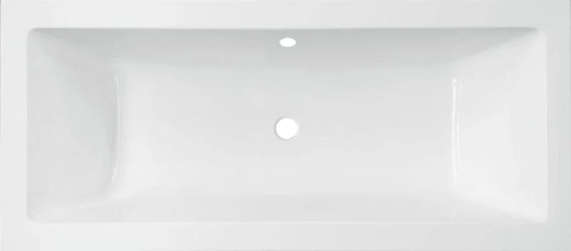 Bañera rectangular CUBE SANYCCES blanca