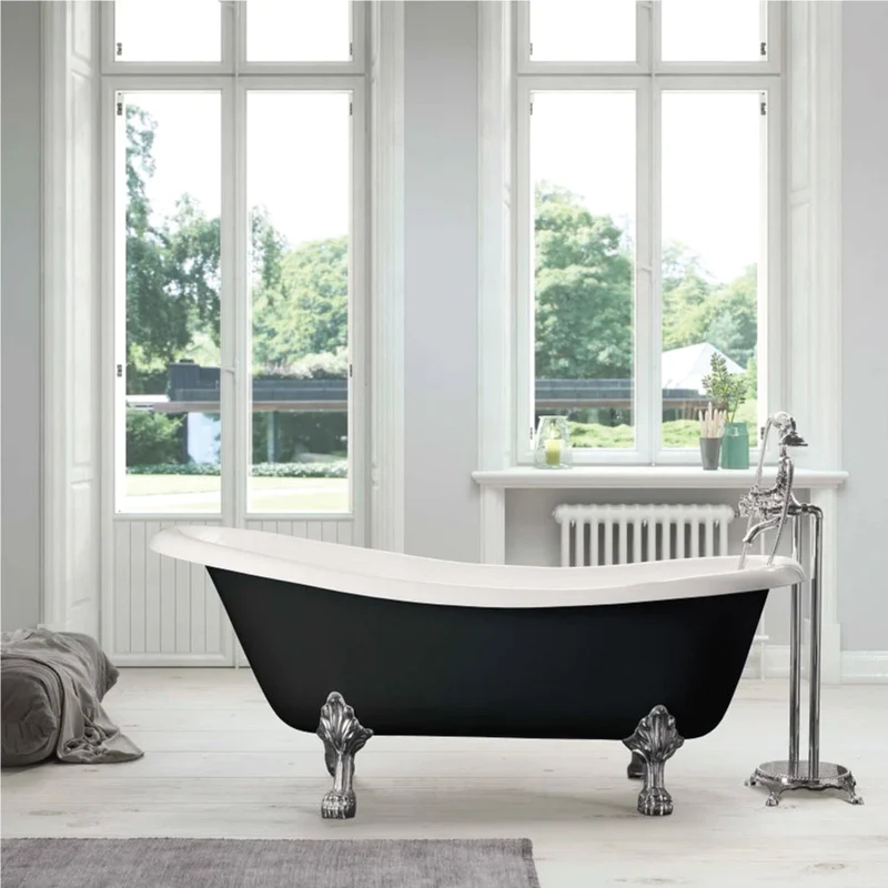 Bañera de Hierro LIVINGSTON negra