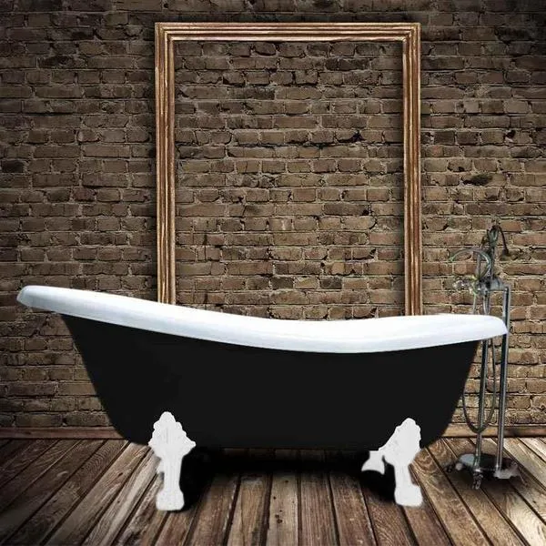 Bañera de Hierro LIVINGSTON negra
