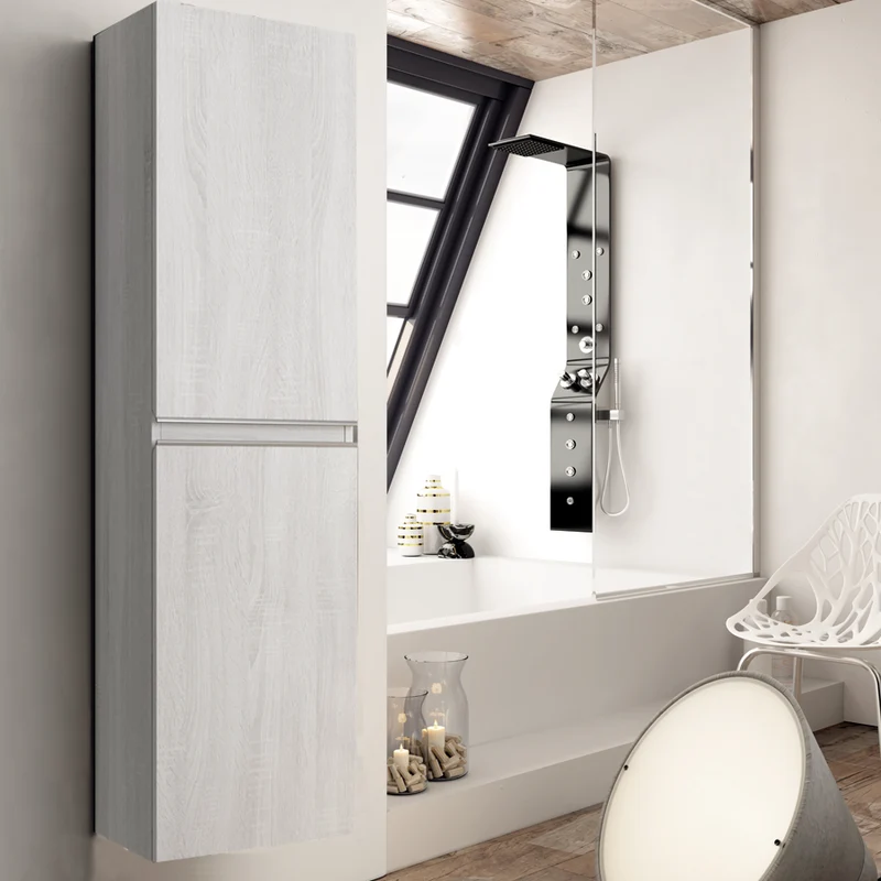 Ensemble meuble de salle de bain + colonne BALEA - 60cm