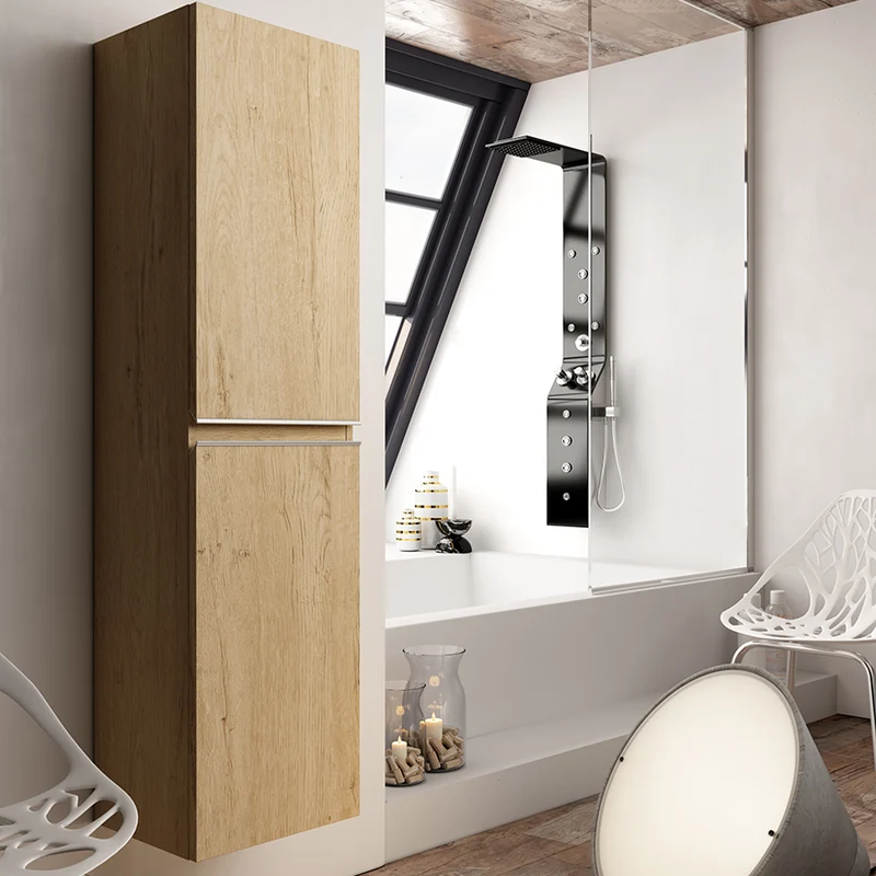 Ensemble meuble de salle de bain + colonne BALEA - 60cm
