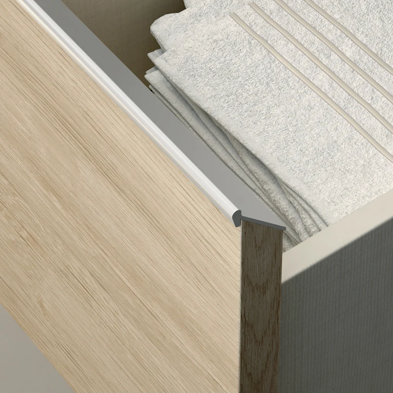 Meuble de salle de bain 100cm simple vasque - 2 tiroirs - BALEA