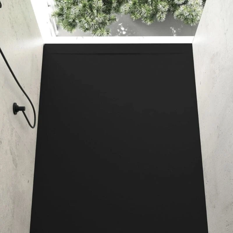 Plato de ducha resina COVER negro