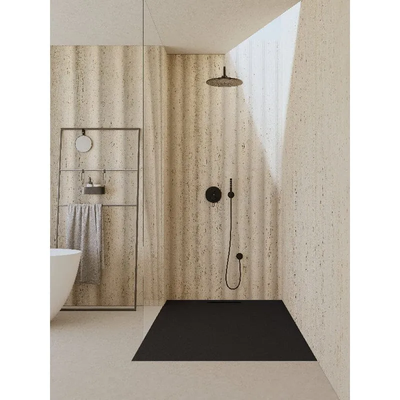 Plato de ducha resina COVER negro