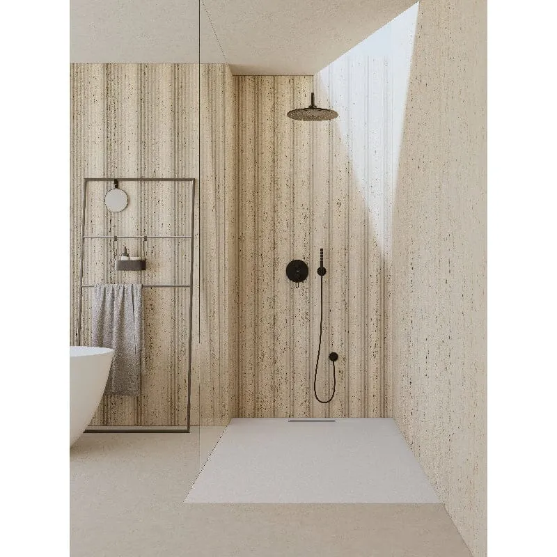 Plato de ducha resina COVER blanco