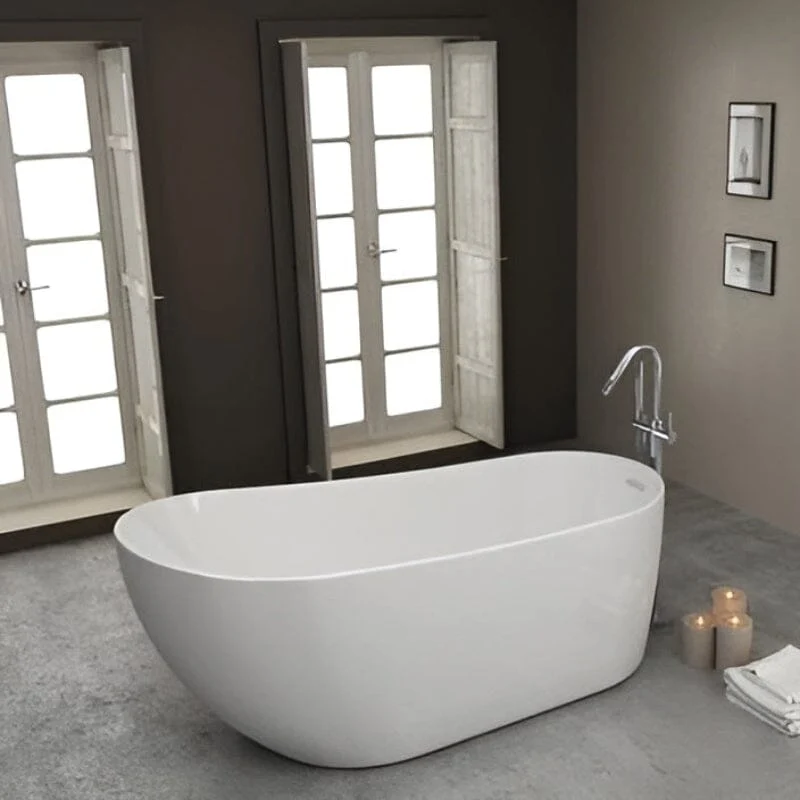 Bañera exenta acrílico DALIA BLANCA | SANYCCES