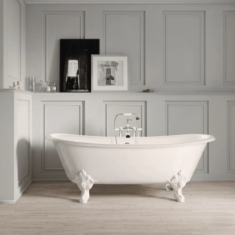 Bañera de Hierro BRADFORD blanca