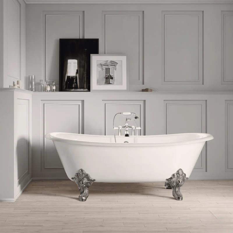 Bañera de Hierro BRADFORD blanca