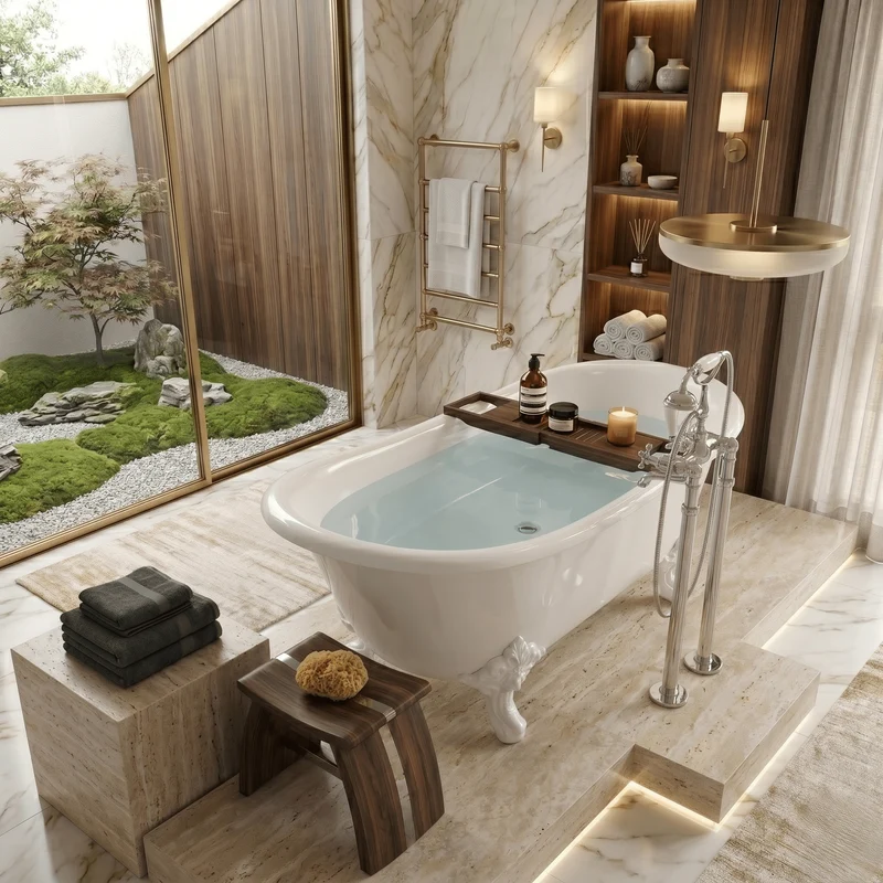Bañera de Hierro BRADFORD blanca