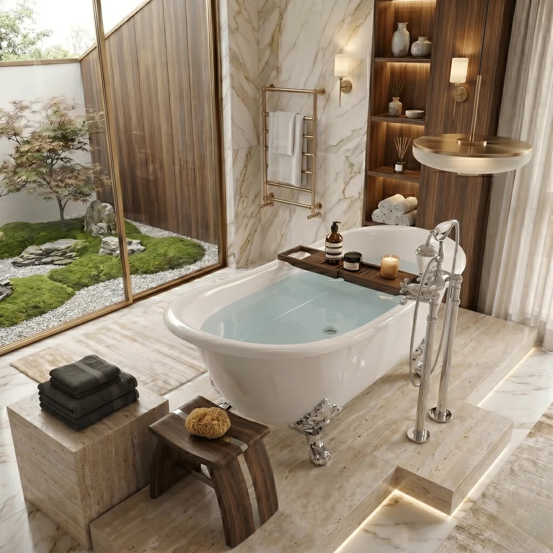 Bañera de Hierro BRADFORD blanca