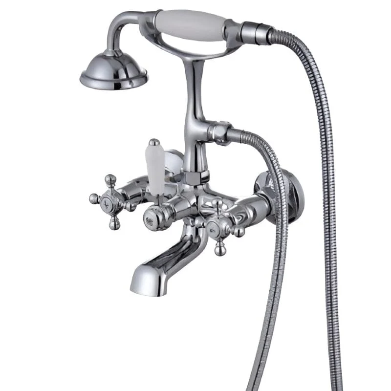 Grifo pared retro baño/ducha KINGDOM cromado