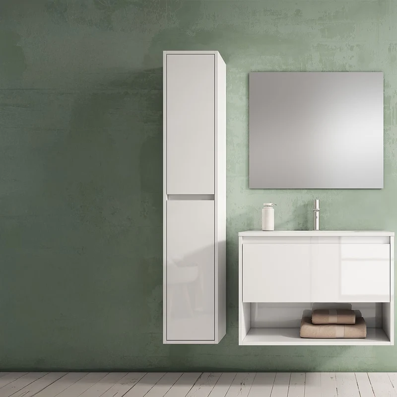 Mueble auxiliar de baño suspendido Yera