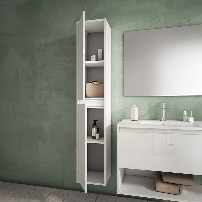 Mueble auxiliar de baño suspendido Yera
