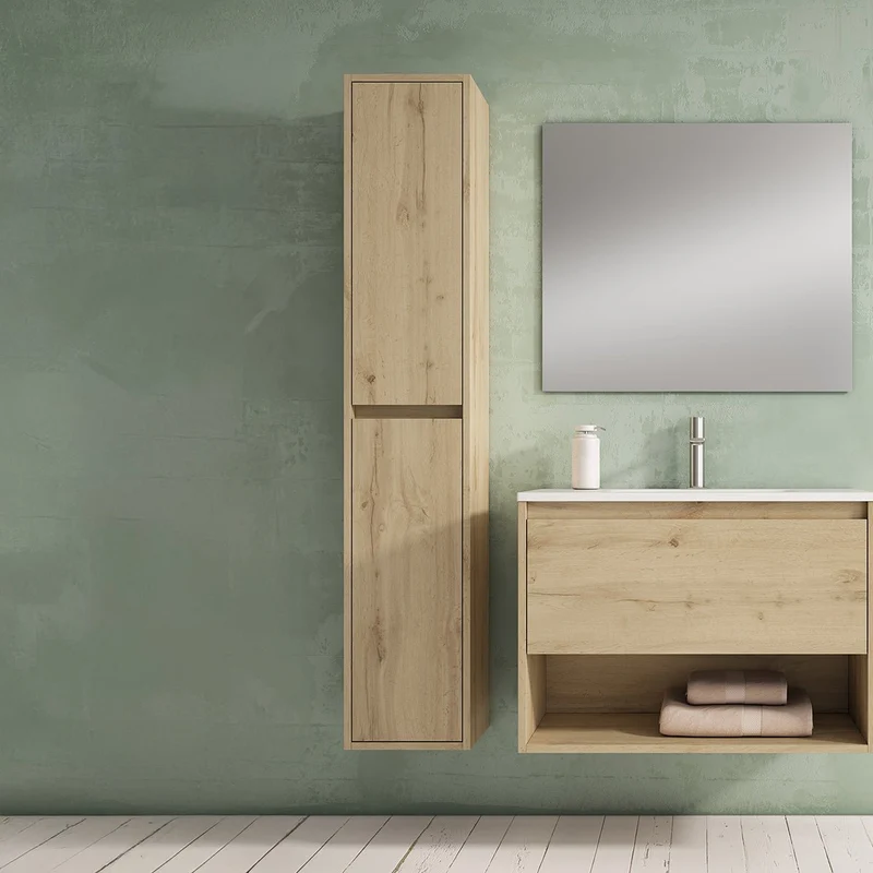 Mueble auxiliar de baño suspendido Yera