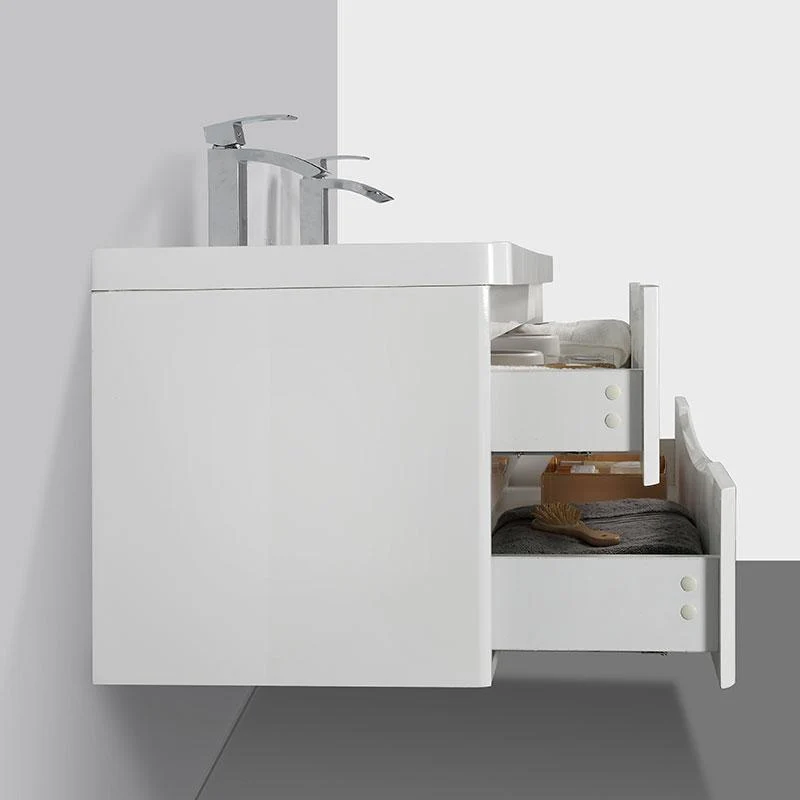 Mueble Lavabo + Lavabo Doble 120 cm MONTADO - Blanco PIACENZA