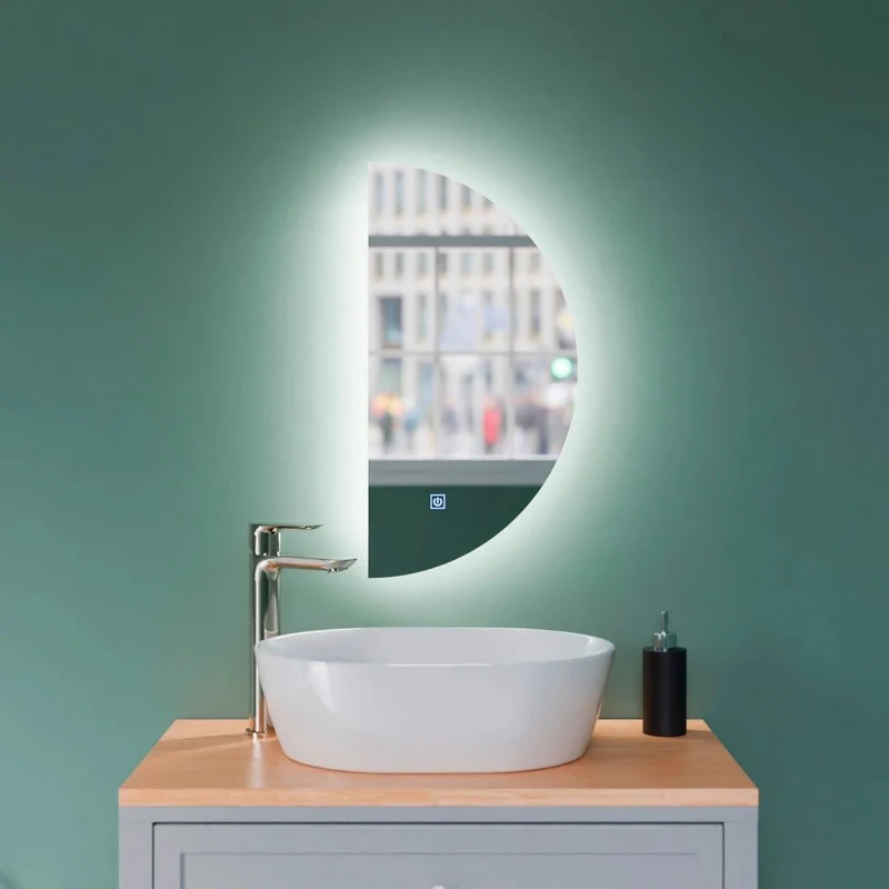Espejo con luz led Marte Simple