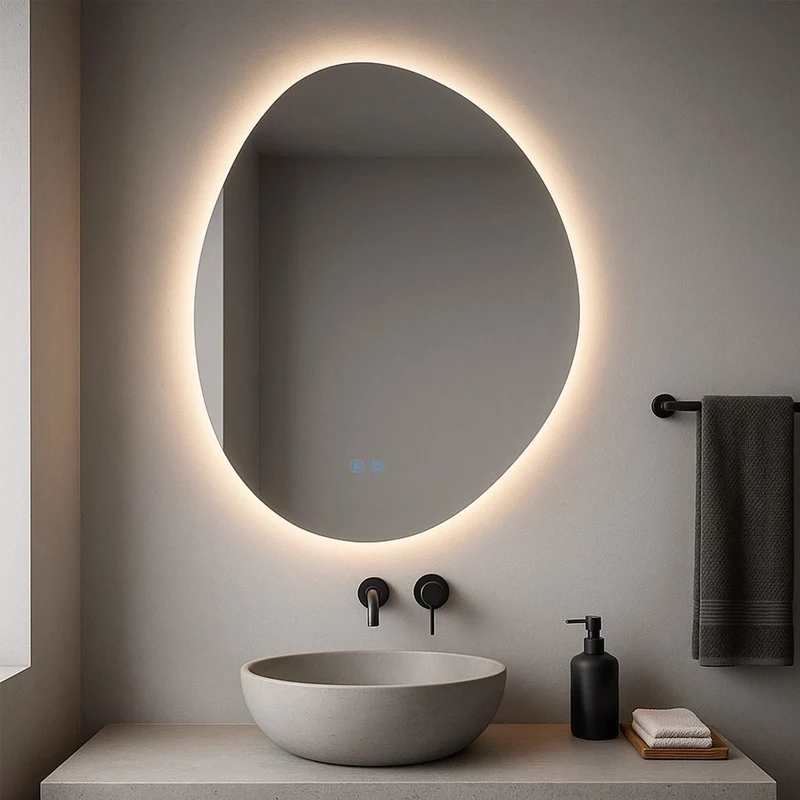 Espejo de baño con luz led Fenix